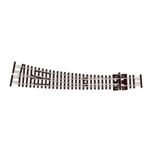 Peco N - Code 55 Electrofrog Curved Medium Radius Turnout (Right Hand)