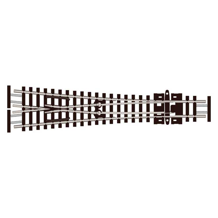 Peco N - Code 55 Electrofrog #6 Turnout (Wye)