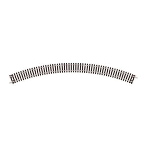 Peco N Code 80 - Double Curve, 2nd Radius 103/8" radius, 45 Degrees