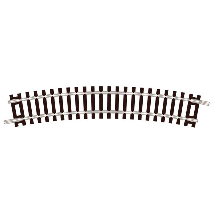 Peco N - Code 80 9" Radius Standard Curve