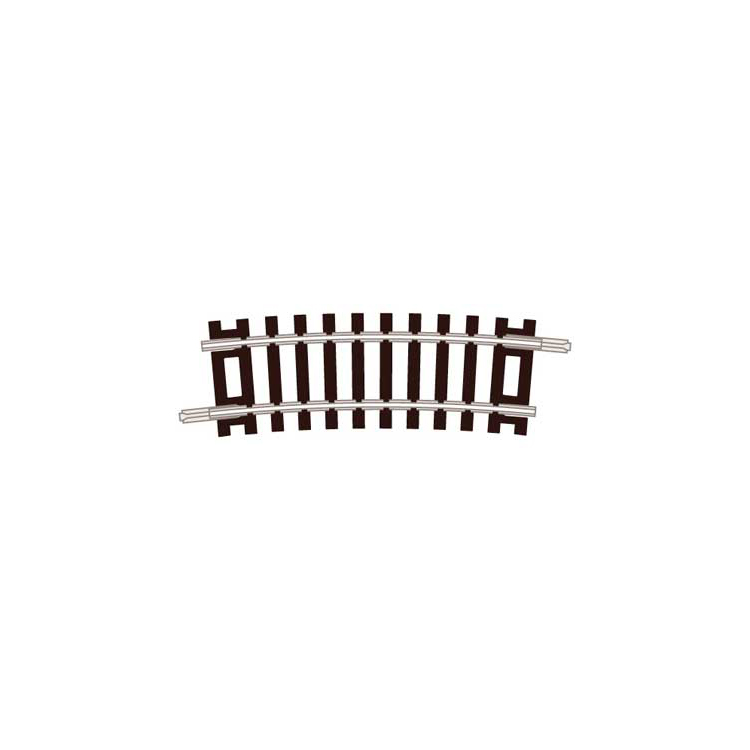 Peco N - Code 80 9" Radius 1/2 Curve