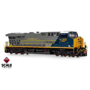 ScaleTrains HO Rivet Counter ES44 CSX "CRR Heritage" w/ DCC & Sound #1902