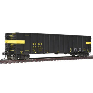 Walthers Mainline HO PS 4000 Coal Gondola Detroit Edison "DEEX, Double Rotary, Yellow Stripe"