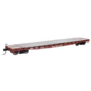 Walthers Mainline HO 53' GSC Flat Car Wabash