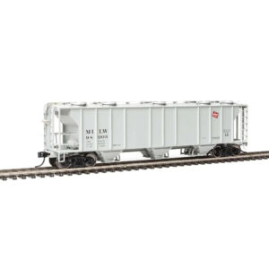 Walthers Mainline HO PS 2893 3 Bay Covered Hopper Milwaukee Road