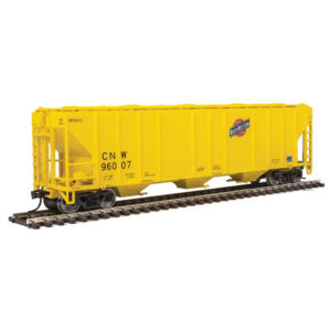 Walthers Mainline HO PS 4427 Covered Hopper Chicago & North Western "Yellow"