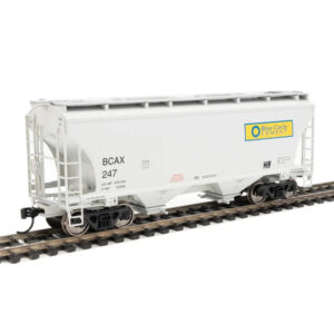Walthers Mainline HO 39' Trinity 3281 Covered Hopper Blue Circle Cement "BCAX"