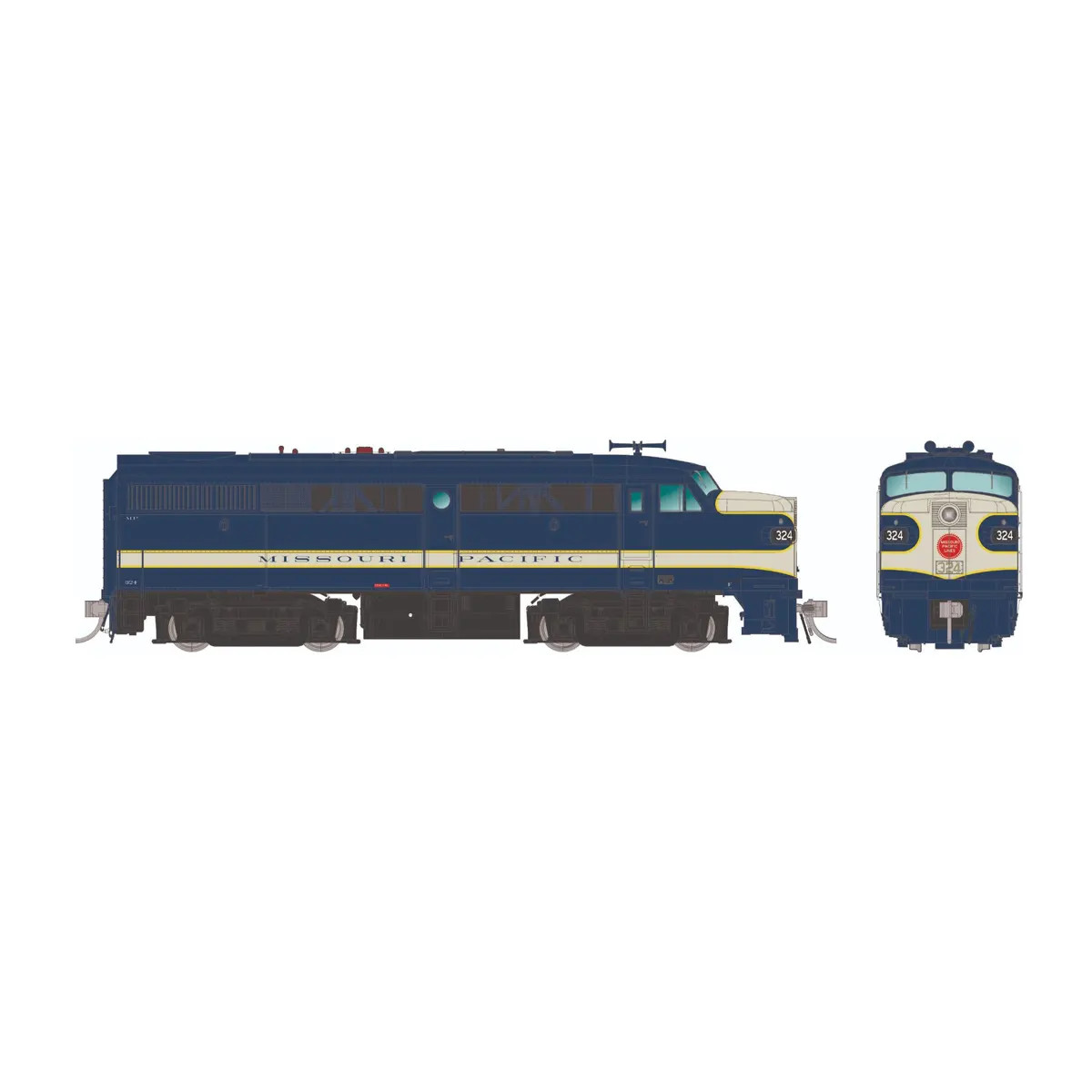 Rapido HO FA-1 Missouri Pacific w/ DCC & Sound