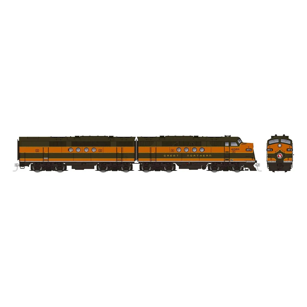 Rapido HO FT A&B Great Northern