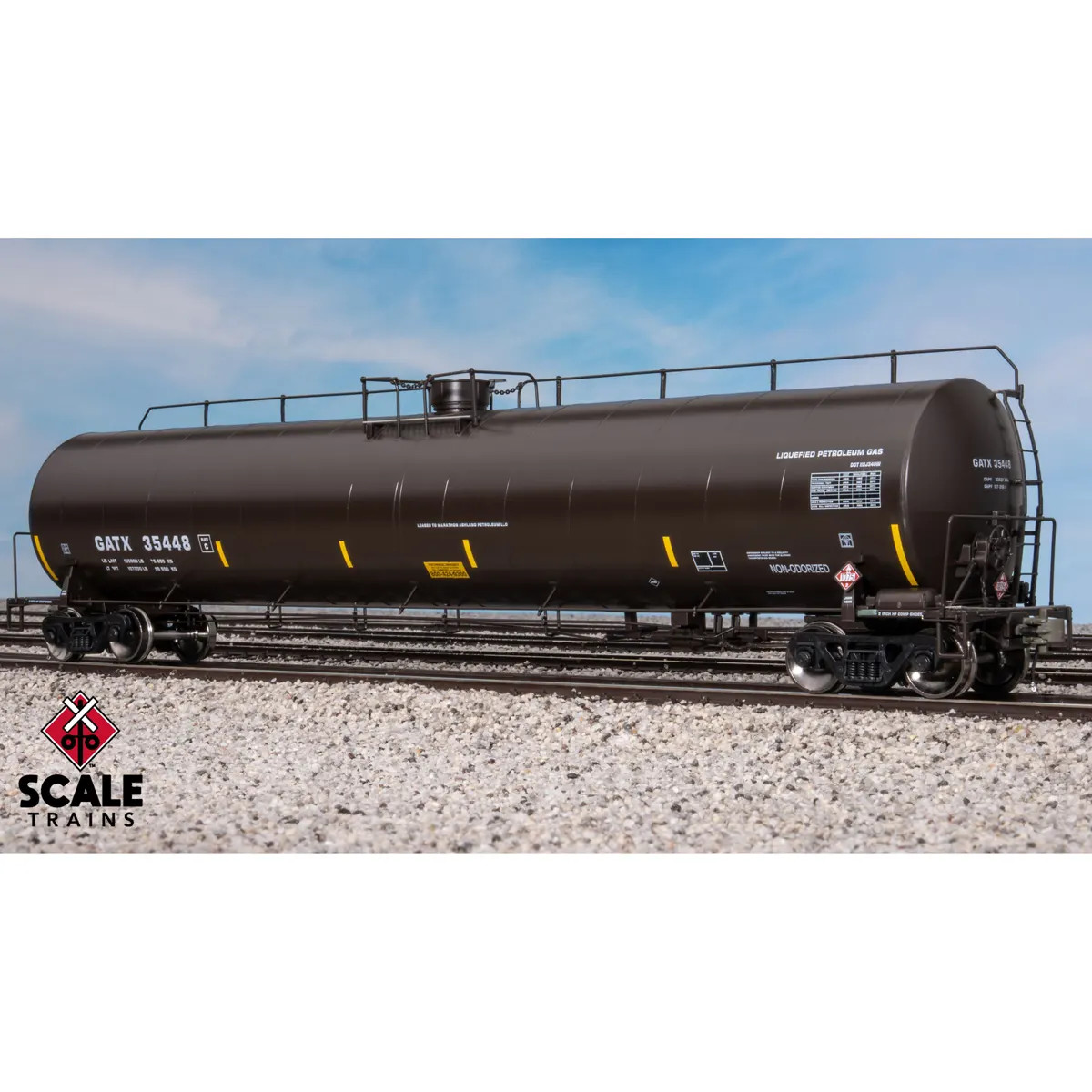 ScaleTrains HO Rivet Counter ARI 33,000 Gallon Spiral Tank Car GATX "2005-2012"