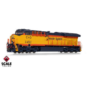 ScaleTrains HO Rivet Counter Tier 4 ET44AH Chessie System "C&O, Fantasy" w/ DCC & Sound