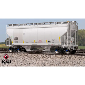 ScaleTrains HO Rivet Counter Gunderson 3250 Covered Hopper Cemex "ex WFRX"