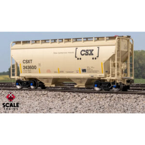 ScaleTrains HO Rivet Counter Gunderson 3250 Covered Hopper CSX "Boxcar"