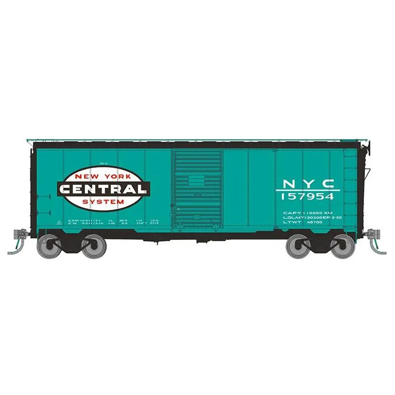 Rapido HO 40' 1937 AAR Box Car New York Central