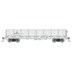 Rapido HO 40' Drop Bottom Gondola Burlington Northern "Maintenance of Way"