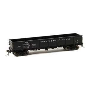 Rapido HO 40' Drop Bottom Gondola Northern Pacific "Pulpwood Service"
