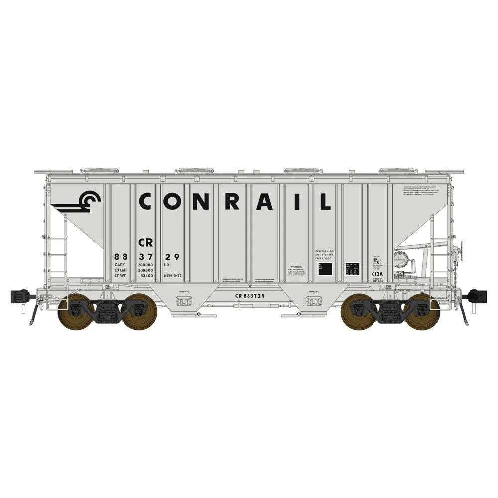 Class One Model Works HO PS 3000 Covered Hopper Conrail