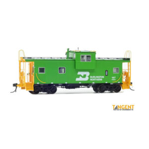 Tangent HO ICC Wide Vision Caboose Burlington Northern "FW&D, Delivery 1971 w/ Red-Green Lights"