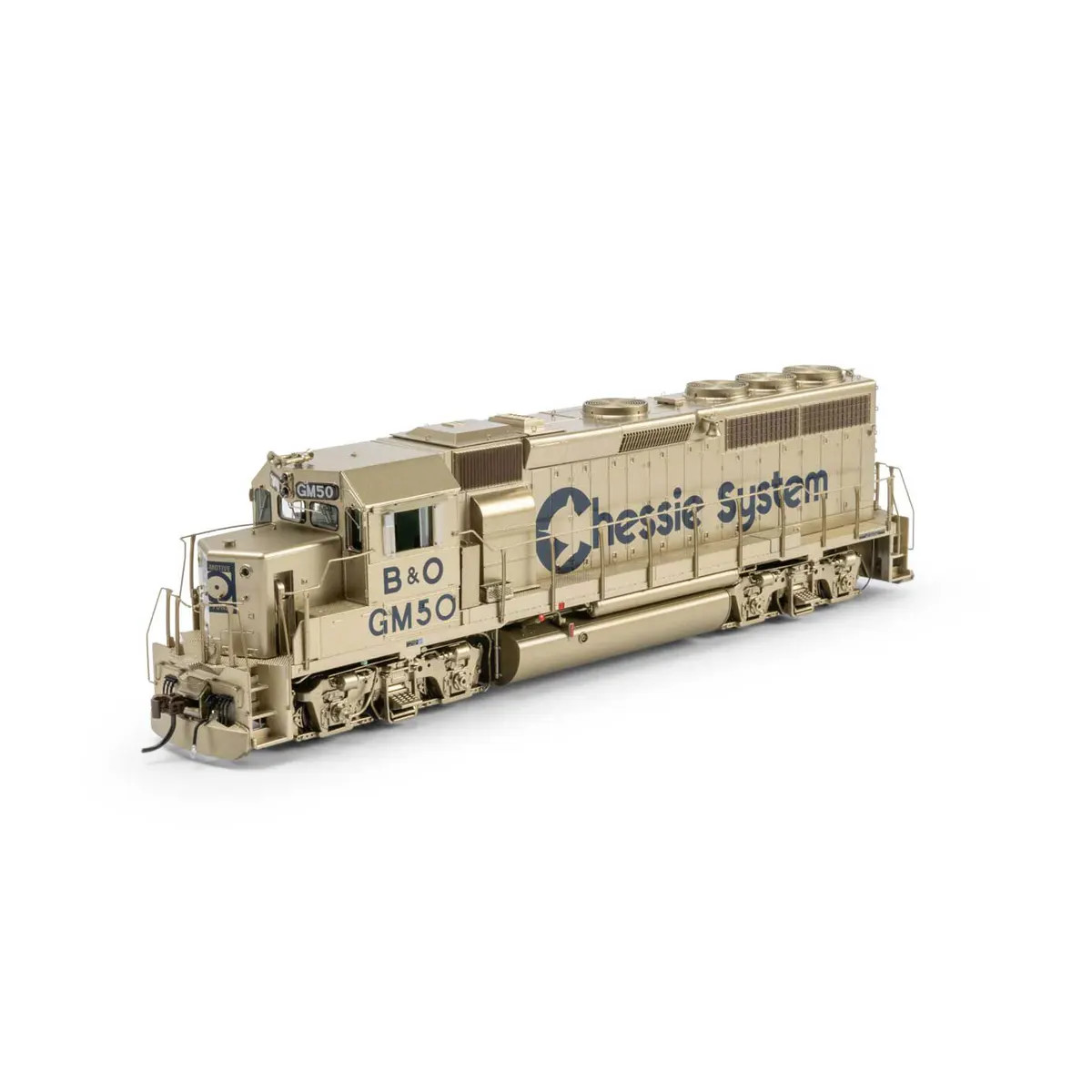 Athearn Genesis HO GP40-2 Chessie System "B&O, EMD 50th Anniversary" w/ DCC & Sound #GM50
